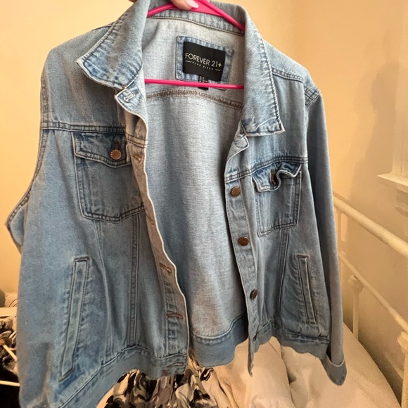 f21 jean jacket - Picture 2 of 3